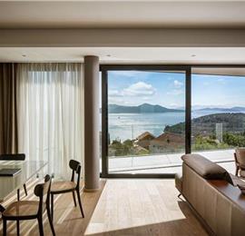6 Bedroom Villa with Heated Infinity Pool and Sea Views in Orašac, Dubrovnik Riviera, sleeps 10-12